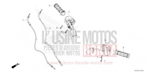 HANDLE SWITCH/CABLE C125AN de 2022